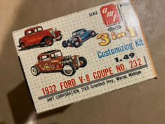 builder Vintage 1960 issue AMT 232 1932 Ford Coupe