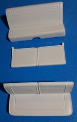 64 DODGE 330 COLOR ME GONE – SEATS – LINDBERG 72156 – MODEL CAR KIT PARTS LOT