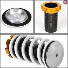 DNA MOTORING 4PCS Suspension Coilover Sleeves Spring Kit Compatible with 88-00