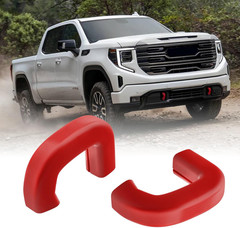 Tow Hook Covers Fit for GMC Sierra 1500 2019-2026 Vertical Tow Hooks, Hitch Cov