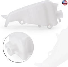 Mallofusa Motorcycle Radiator Water Coolant Reservoir Overflow Tank Replacement