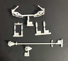 2009 Dodge Challenger REAR END and SUSPENSION 232 1664 Model Car Parts