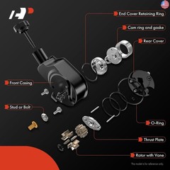 A-Premium Power Steering Pump with Reservoir Compatible with Chevrolet &
