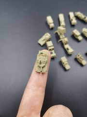 3D Printing 1/450 Us Military Tactical Armored Vehicle Model Package 17 Vehicles