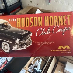 ❤️Moebius Models❤️1954🍺Hudson⭐️Hornet Club Coupe 1/25 Model Sealed Parts