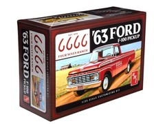 AMT 1559 1:25 1963 Ford F-100 Pickup Four Sixes Ranch Plastic Model Kit