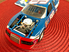 MONOGRAM 1/24 SUNNY KING #90 ’85 T-BIRD STOCK CAR FACTORY BUILT BOX ART MODEL