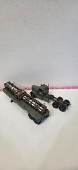 US Army Missile Truck Trailer Cold War Pro Built Painted Small Scale Model