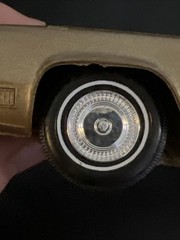 Jo-Han 1969 Cadillac Eldorado Metallic Gold Promo Car Model 1/25