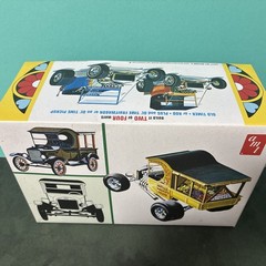 AMT 1925 Ford Model T Fruit Wagon Hot Rod 1:25 Plastic Model Kit AMT