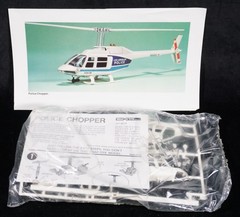 Vintage Snap-Tite Police Chopper Model Kit Unassembled NOS (B2)