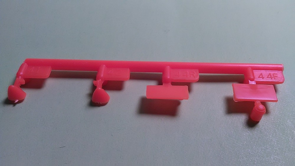 1970 1/2 Camaro 1/25 Z/28 Mirrors Outside Drivers Passenger 70 Chevy SS AMT