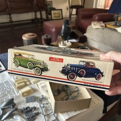 Vintage Hubley Metal Kit 1932 Chevrolet Coupe No. 4869 Parts