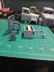 1/25 model semi truck parts