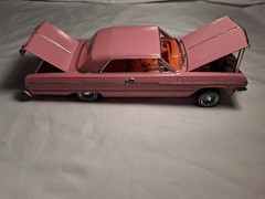 revell 1964 Impala SS 1/24 scale Model done lowrider style ready for display!!!