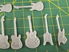 Neffy’s Jammerz 1/25 Scale 3D Printed Guitars