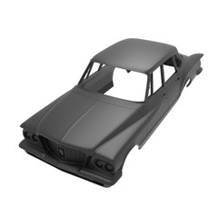 1/25 Scale Resin 1960 Plymouth Valiant Body 3D Printed