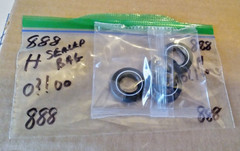 AMT FOUR (4) WHITE WALL TIRES 1/25 SCALE factory sealed bag PACKAGE # 888