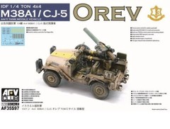 AFV Club 1/35 IDF 1/4 TON 4×4 Anti-tank Missile Vehicle M38A1/CJ5 “Orev”