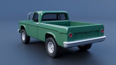 ABS-LIKE RESIN 3D PRINTED 1/25 1962 DODGE W100 POWER WAGON PICKUP FULL KIT