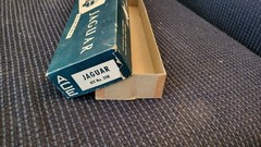 Vintage EMPTY BOX ACE No. 25R, Jaguar Xk120 Wood Model Kit
