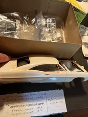 *ORIGINAL VINTAGE MPC 1967 PONTIAC BONNEVILLE KIT **READ** DESCRIPTION