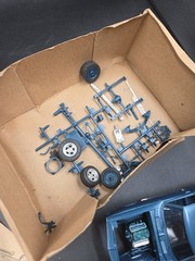 AMT ERTL 1968 Camaro Z28 Street Machines 1/25 Model Kit Open Started Body Engine