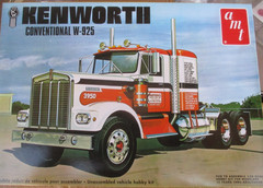 🏁AMT 1021 KENWORTH W-925 CONVENTIONAL TRANSPORT TRUCK KIT 1/25 MORE LISTED