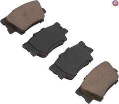 QB by QUALITY-BUILT Ceramic Rear Brake Pads 1000-1212C Compatible with