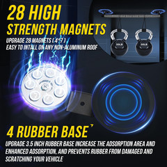 34Inch 166 LED Emergency Rooftop Strobe Lights Bar Flashing Safety Traffic Advis
