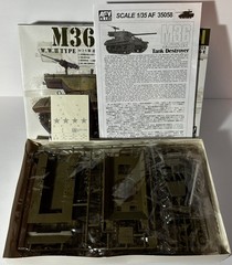 AFV Club AF35058 1/35 Scale US M36 Jackson w/Metal Barrel – 2006, Parts Sealed