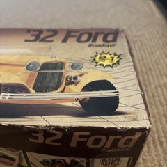 Vintage AMT ERTL ’32 FORD ROADSTER 2 IN 1 MODEL KIT Partially Started