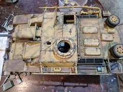 1/16 built and painted StuG 3