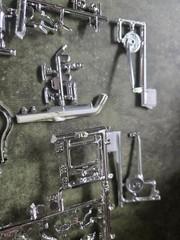 AMT 1/25 Ford Model T Chrome Parts Lot suspension & More STK E275