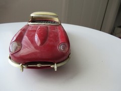 RARE OOAK ORIG 1960s JAGUAR E-TYPE SWANK GREAT BRITIAN NM FROM SPORTS CAR Dealer