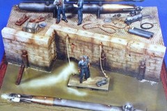 Verlinden 54mm (1/35) “Wharf Elements” River Embankment Sections WWII MDA 35202