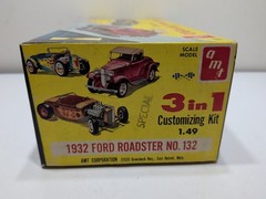 ✨AMT✨ ORIGINAL 1932 MODEL B FORD THE DEUCE BOX #132 Box & Instructions ONLY