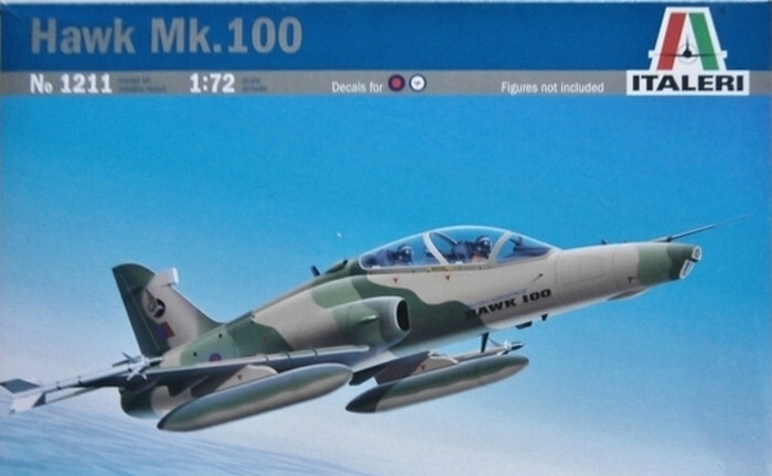 1/72 Hawk Mk.100 British fighter Italeri 1211 Plastic Model kit