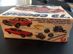 MPC 1/25 RARE ORGINAL ISSUE 1973 MERCURY COUGAR 1/25 MODEL CAR KIT UNBUILT