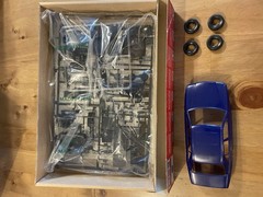 Esci #3046 1:24 Scale Mercedes 190E – Open Box/Sealed Bags – 100% Complete