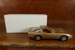 Vintage 1986 Gold Corvette – Dealer Promo Car 1:25 Scale Original Box / New