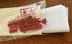 Jordan Products Highway Miniatures HO Model 1913 Ford Fire Truck 360-208 Vintage
