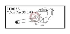 CMK 1/35 7.5cm PaK 39 L/48 with Kugellafette IV Early (Gun for Hetzer) HB033