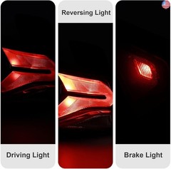 Tail lights Assembly Left Outer Compatible with 2022 2023 2024 Chevy Equinox OE