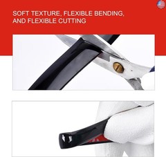 MLY 43FT Car Trim Molding, Glossy Black Car Exterior and Interior Molding Trim,