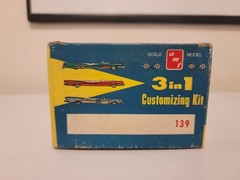 *Rare / Vintage* Original AMT ’59 Mercury Convertible 3 in 1 (Empty) Box #139