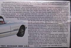 AMT ’53 CORVETTE FIRST EDITION AMERICAN SPORTS CAR 1:25 SCALE NIB Sealed