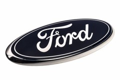 Ford 2007-2014 Edge Flex Taurus X Oem 9 Front Grille Blue Oval Emblem