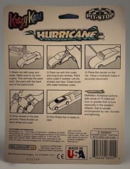 Pit Stop Krazy Kars Hurricane Model Kit Car Made In The USA 2009 New Made In USA