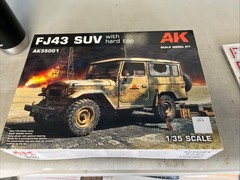 1/35 AK #35001 FJ43 SUV Hard Top